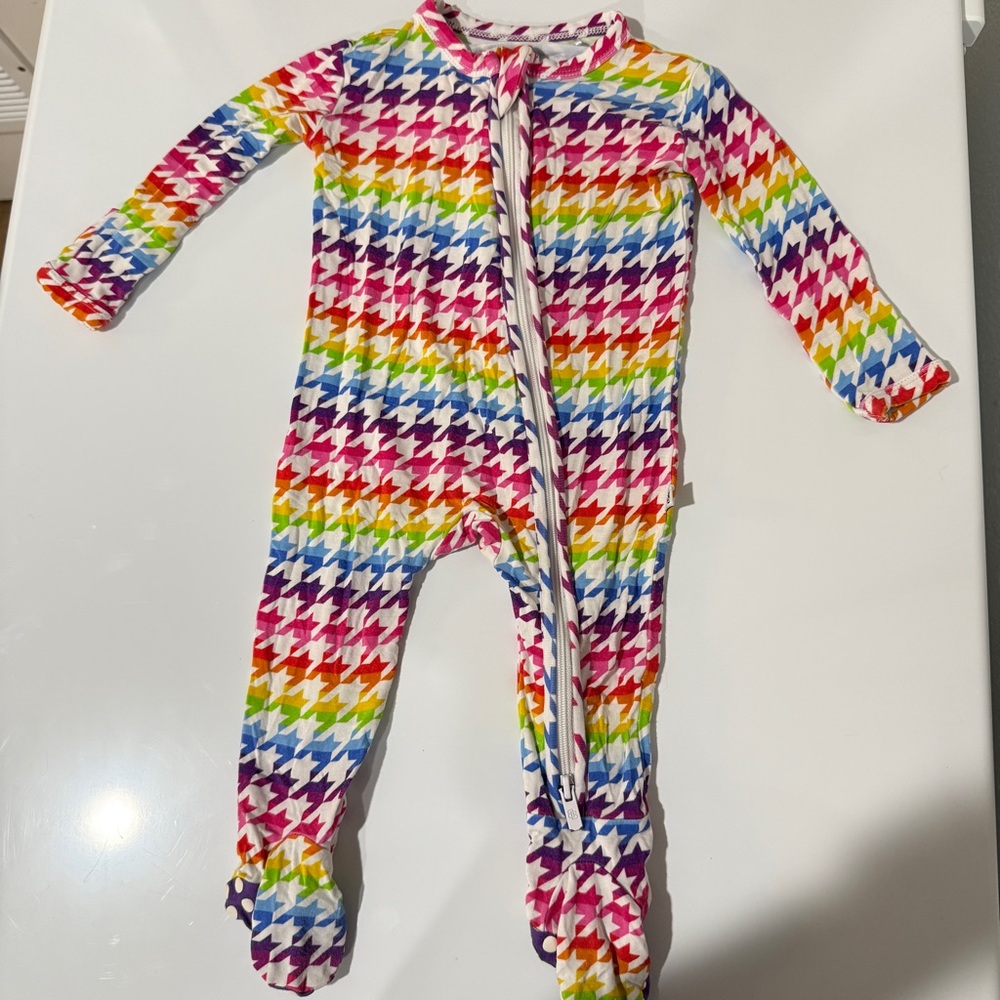 Little Bum Bums colorful baby zippy pjs